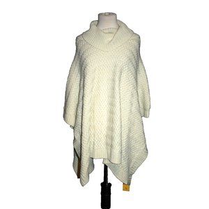 Lole Women's Knitwear Poncho Ivory One Size NEW NWT